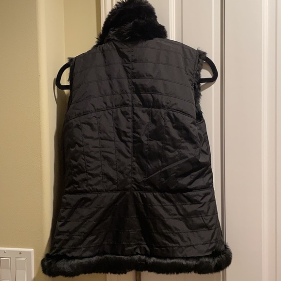 Reversible Fur Coat Vest - Picture 2 of 4
